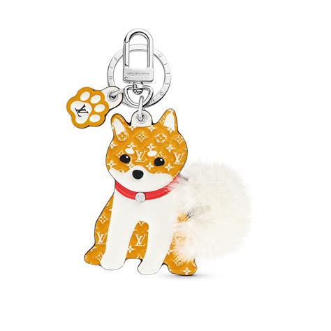 porte clé louis vuitton chien|LV Shiba Key Holder and Bag Charm .